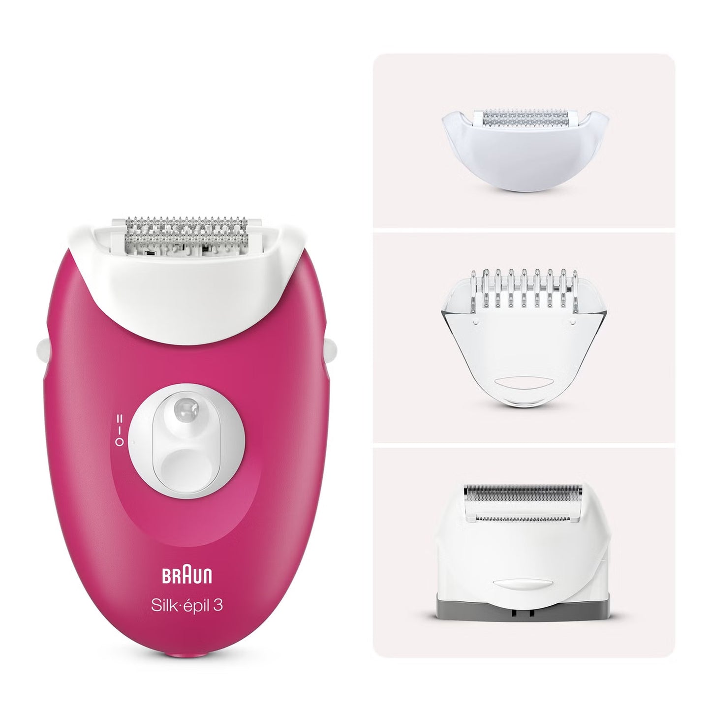 Braun Silk-épil Epilator with Trimmer attachment Series 3 3-410