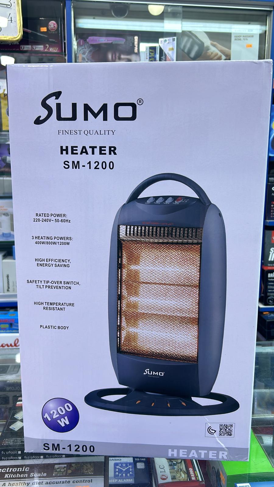 Sumo 1200W Electric Halogen Heater SM-1200