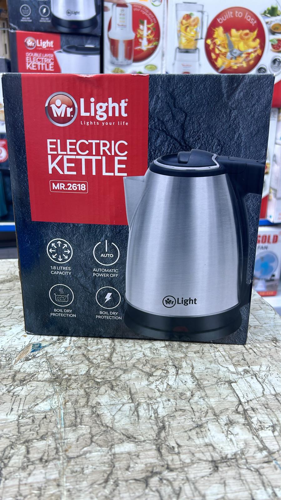 Mr. Light Cordless 1.8L Electric Kettle MR2614